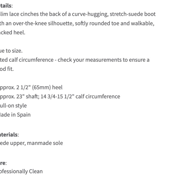 Stuart Weitzman Darla Over the Knee Boots size 6 Excellent - Picture 12 of 12